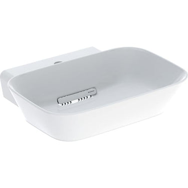 Geberit ONE håndvask 50 x 42,5 cm u/hanehul hvid/KeraTect blank hvid - 1