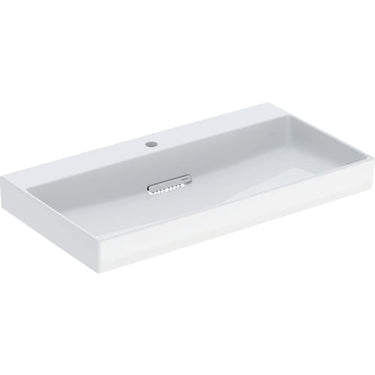 Geberit ONE håndvask 90 x 48 cm m/hanehul hvid/KeraTect blank hvid - 1