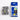 Brother TZe tape 12mmx8m hvid/sort - 1