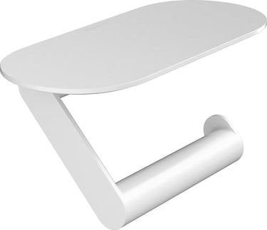 hansgrohe WallStoris papirholder med hylde mat hvid - 1