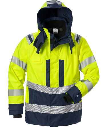 Fristads Hi-Vis Airtech jakke kl.3 4515 gul/marine str XL - 1