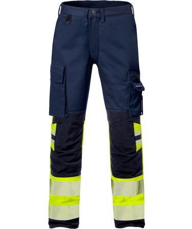 Stretch bukser kl.1 2705 Hi-Vis gul/marine str C62 - 1