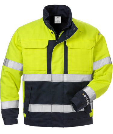 Fl. HiVis Vinterjakke 125944 Gul/Mar XS - 1