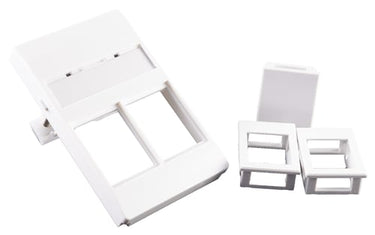 Dataudtag Fugafit for 2x keystone hvid 1,5m - 1
