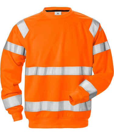 HI VIS Sweatshirt KL3 7446 SHV orange XL - 1