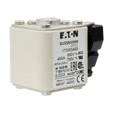 Sikrings link high speed 400 A AC 690 V compact size 1 aR IEC UL single indicator - 1