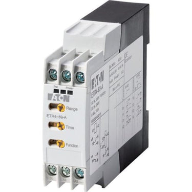 Timer relæ for Din 1-skifte kontakt 0,05.100 Timer multi funktion 24-240VAC/DC - 1