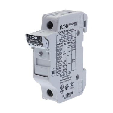 Sikrings holder LV 30 A AC 600 V 10 x 38 mm CC 1P UL indicating DIN rail mount - 1