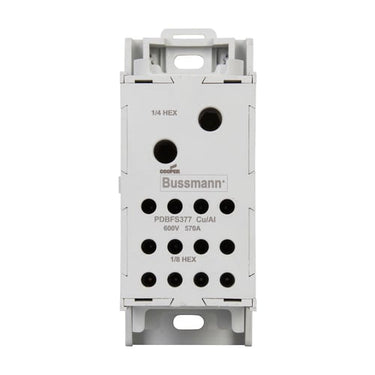 Distributionsblok Maks 570A Cu/AL tilgang 2 X 12-150mm² afgang 12 X 2,5-25mm² for Din - 1