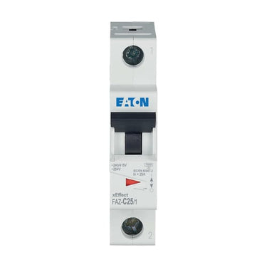 Automatsikring (MCB) C-karakteristik 2A 1-Pol 15kA 1-moduler UL1077 - 1