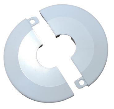 Roset to-delt 15 x Ø85 mm hvid - 1
