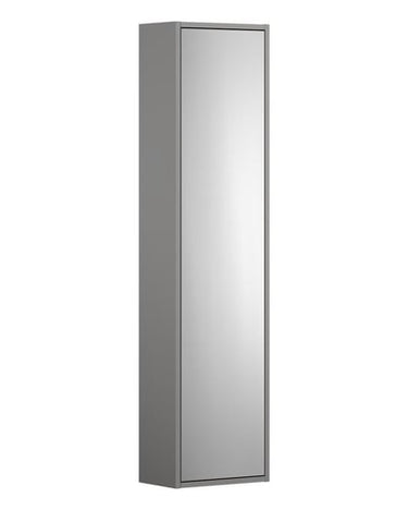 Gustavsberg Artic Small højskab m/1 spejllåge 1310 x 330 x 202 mm askegrå - 1