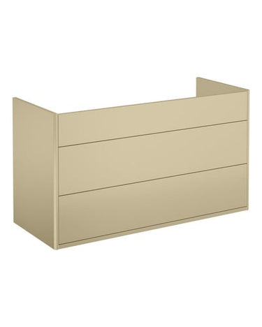 Gustavsberg Graphic vaskeskab m/2 skuffer uden håndvask 990 x 440 x 550 mm beige - 1