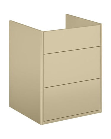 Gustavsberg Graphic vaskeskab m/2 skuffer uden håndvask 400 x 440 x 550 mm beige - 1