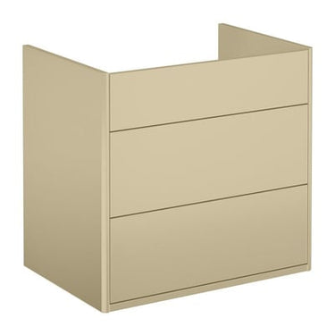 Gustavsberg Graphic vaskeskab m/2 skuffer uden håndvask 590 x 440 x 550 mm beige - 1