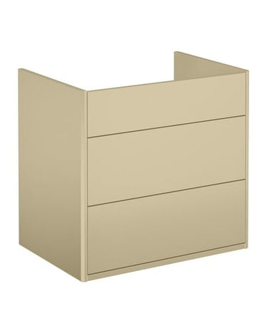 Gustavsberg Graphic vaskeskab m/2 skuffer uden håndvask 590 x 440 x 550 mm beige - 1