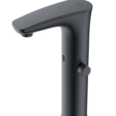 Gustavsberg blyfrit berøringsfri håndvaskarmatur 240mm mat sort - 1