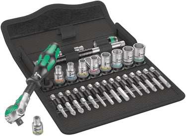 8100 SA 6 Zyklop Speed-skraldesæt 1/4"-tilslutning metrisk 28 dele - 1