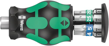 Wera Kraftform Kompakt Stubby Magasin 3 6 dele - 1