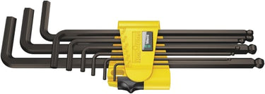 Wera stiftnøglesæt 950 PKL tommemål blacklaser Hex-Plus 9 dele 5/64"-3/8" - 1