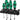 Wera 367/6 Skruetrækkersæt Kraftform Plus TORX® + rack 6 dele - 1