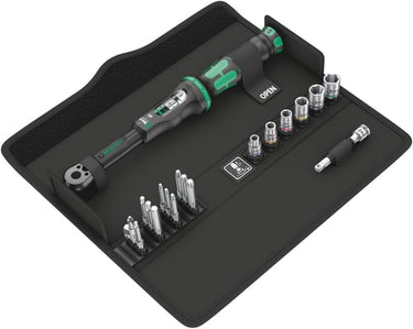 Wera Momentnøglesæt 1/4" Click-Torque A 6 Set 1 20dele 6toppe 11bits - 1