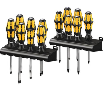 Wera Big Pack 900 Skruetrækkersæt Kraftform: Skruemejslen + rack 13 dele - 1