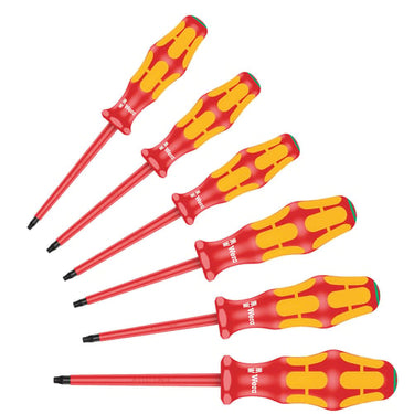 Wera 167 i/6 Skruetrækkersæt Kraftform Plus serie 100 6 dele - 1