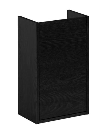 Gustavsberg Artic Small vaskeskab m/1 låge uden håndvask 535 x 330 x 202 mm sort askefinér - 1