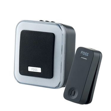 TREND Dørklokke PREMIUM BLUU1 sort batteri - 1