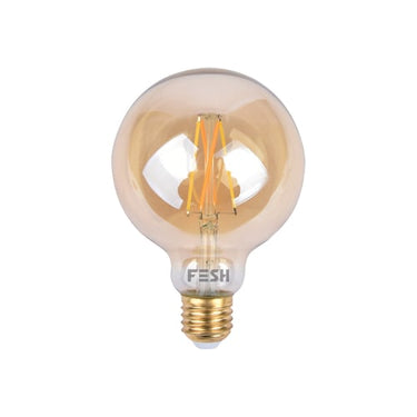 FESH Smart Home LED pære - Kold/varm Deko E27 5,5W Amber Ø 95 - 1