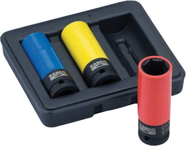 Bahco slagtoppe 1/2" til alufælge 17-19-21mm - 1