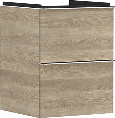 hansgrohe Xelu Q vaskeskab 480/475 2sk naturlig eg - 1