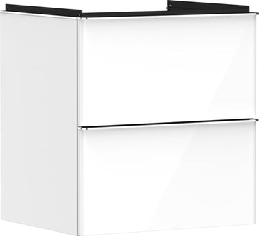 hansgrohe Xelu Q vaskeskab 580/475 2sk hvid hgl - 1