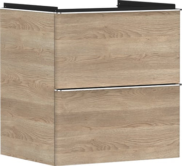 hansgrohe Xelu Q vaskeskab 580/475 2sk naturlig eg - 1