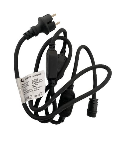 Tilslutningskabel 1,5m til GO-Starlink LED Strip - 1