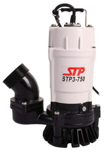 750W Entreprenørpumpe 3" 230V Big Flow - 1