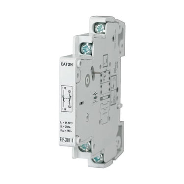Hjælpekontakt for MCB FAZ 1NO+1NC side monteret UL1077 FIP-XHI11 - 1