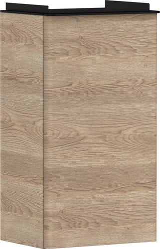 hansgrohe Xelu Q vaskeskab 340/245 dørhængsel venstre naturlig eg - 1