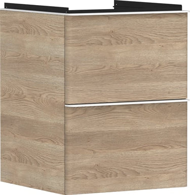 hansgrohe Xelu Q vaskeskab 480/475 2sk naturlig eg - 1