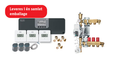 Roth komplet gulvvarmepakke Grab and go 230V 3 rum - 1