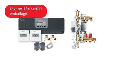 Roth komplet gulvvarmepakke Grab and go 230V 2 rum - 1