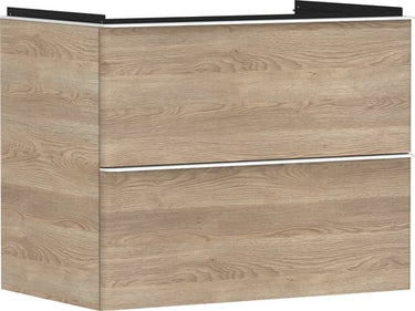 hansgrohe Xelu Q vaskeskab 780/475 2sk naturlig eg - 1