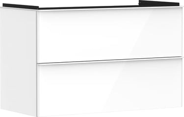 hansgrohe Xelu Q vaskeskab 980/475 2sk hvid hgl - 1
