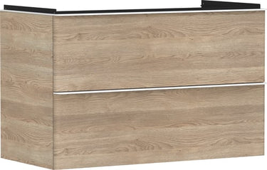 hansgrohe Xelu Q vaskeskab 980/475 2sk naturlig eg - 1