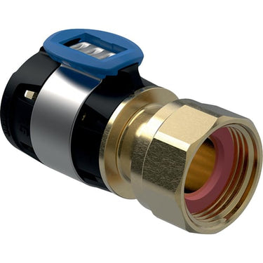 Geberit FlowFit overgang 20x32mmx1 1/2" oml blyfri siliciumbronze - 1