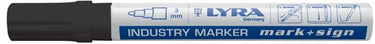 Lyra industri marker med kugle sort - 1