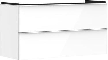 hansgrohe Xelu Q vaskeskab 1180/475 2sk hvid hgl - 1
