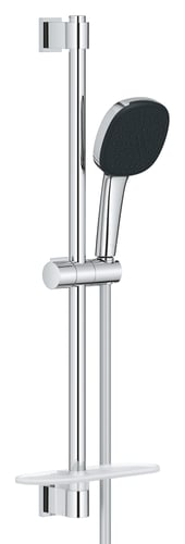 GROHE Vitalio Comfort110 II brusestangsæt 600mm med skål krom - 1