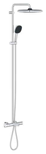 GROHE Vitalio Comfort 250 brusesystem med termostat kar 8,5l krom - 1